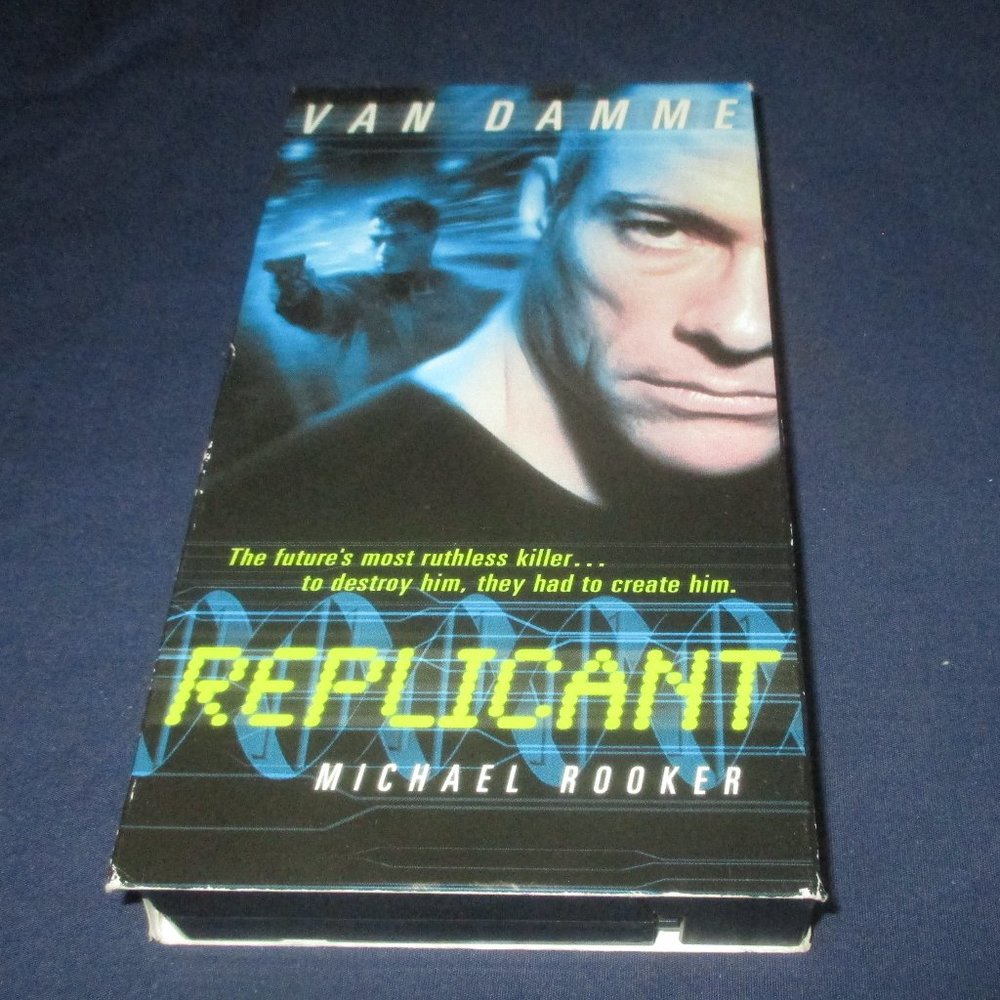 Replicant (VHS, 2001) Rare!! Jean -Claude Van Damme